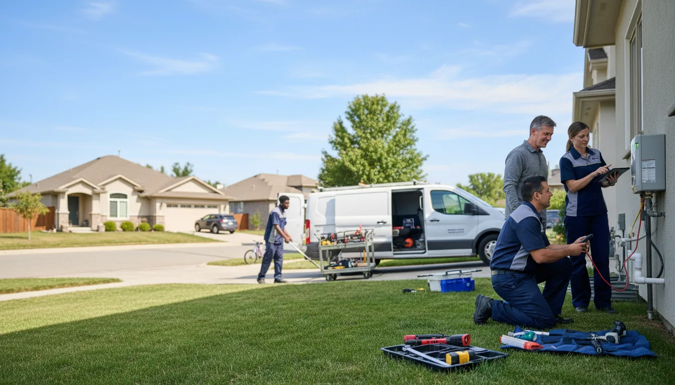 Tankless water heater service in Wainwright, OK